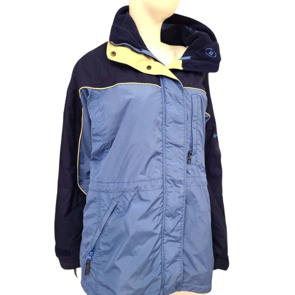 Columbia Blue Boulder Ridge Jacket sz Large